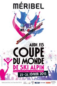 Coupe du Monde de Ski Alpin Dames. Du 23 au 24 février 2013. Savoie. 